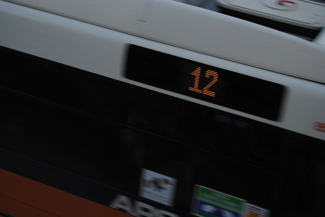 a close up of a train with the number 12 on it