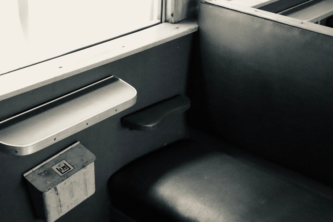 a black and white photo of a black box and a white box