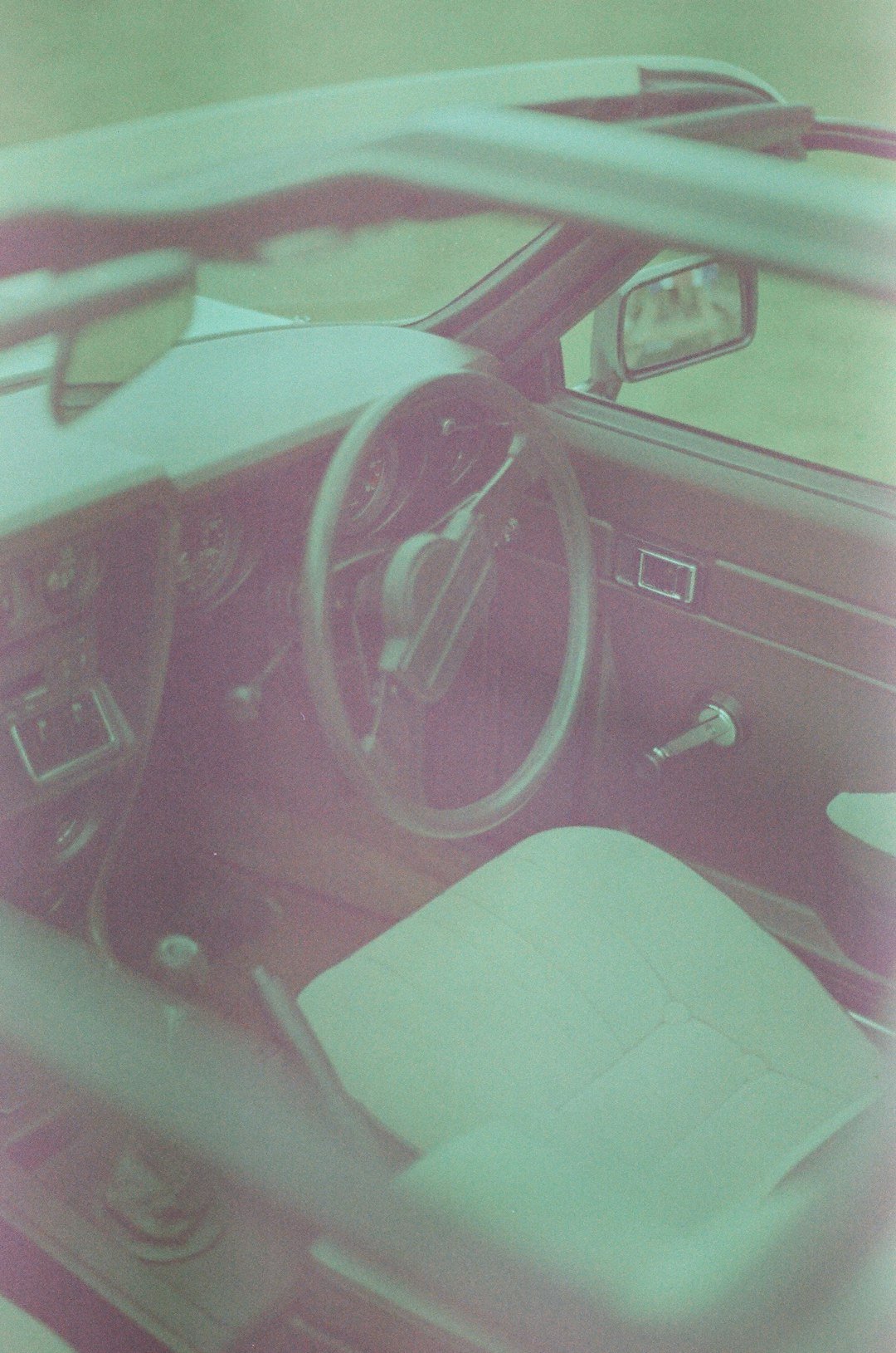 a pink and white object