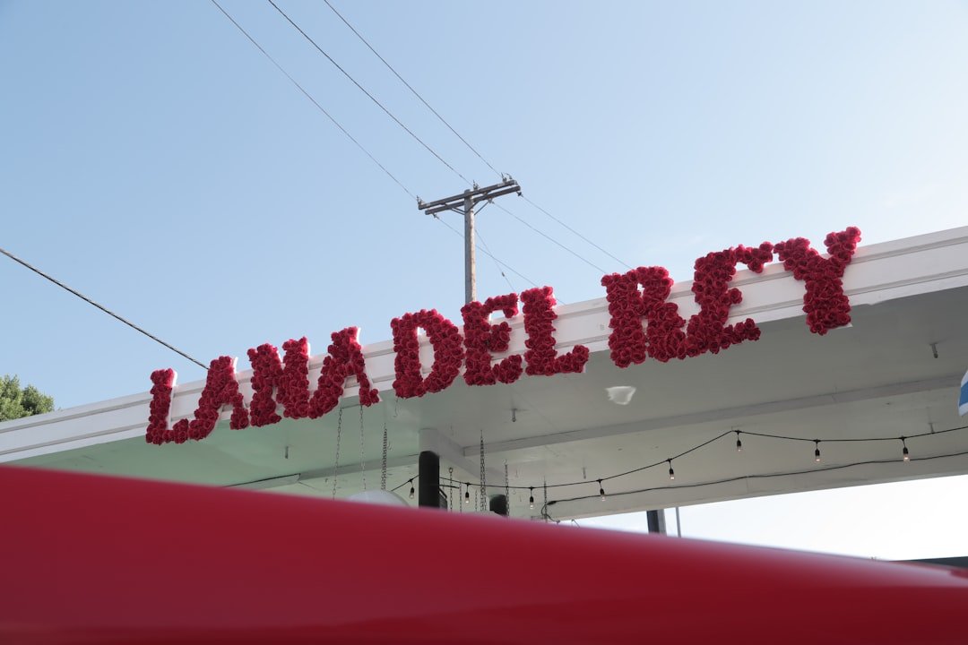 Lana Del Rey sign during daytime